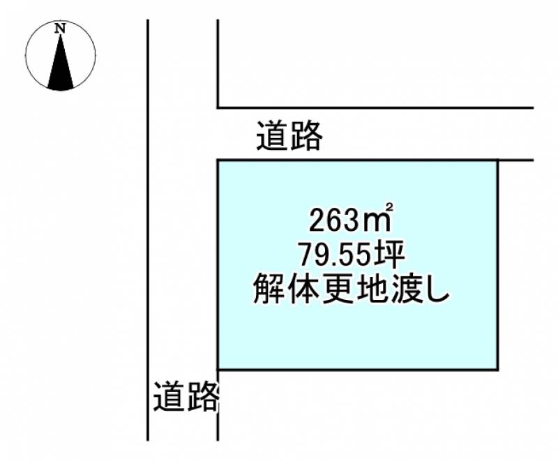 新居浜市宇高町  の区画図