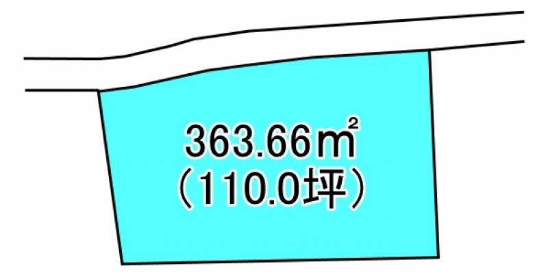 新居浜市萩生  の区画図