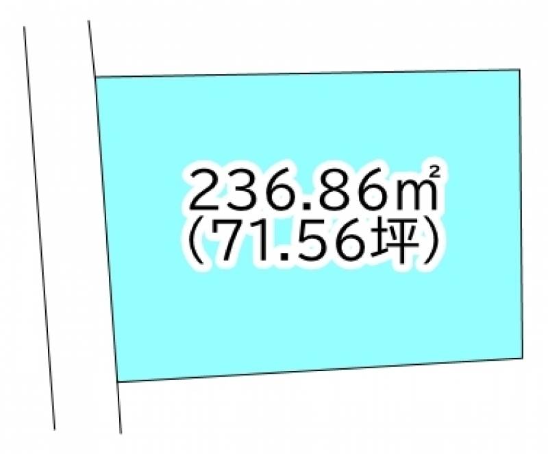 新居浜市本郷  の区画図