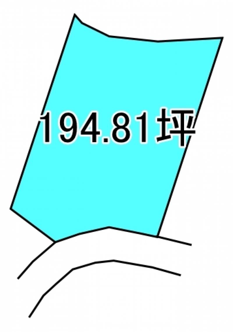 新居浜市船木  の区画図