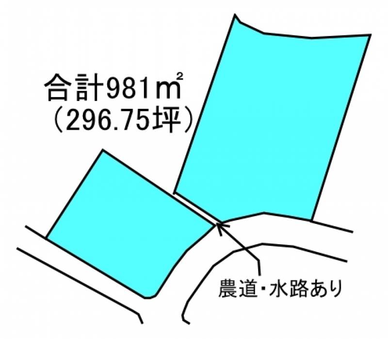 新居浜市船木  の区画図