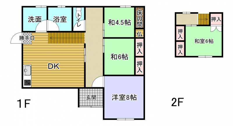 西条市氷見乙 一戸建 の間取り画像