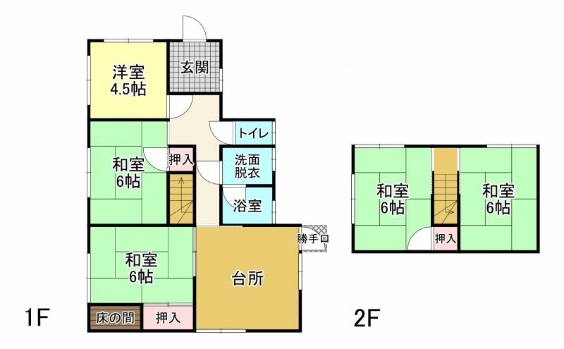 西条市氷見乙 一戸建 の間取り画像