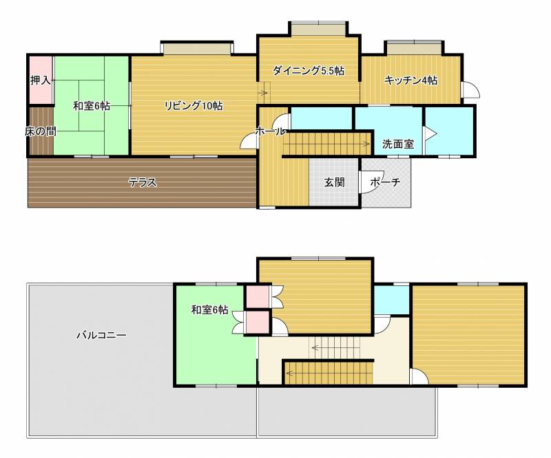 西条市玉津 一戸建 の間取り画像