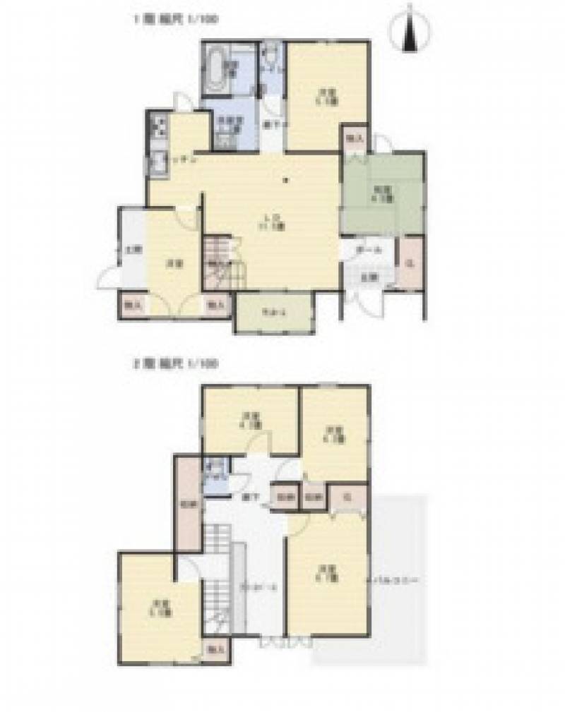 西条市喜多川 一戸建 の間取り画像