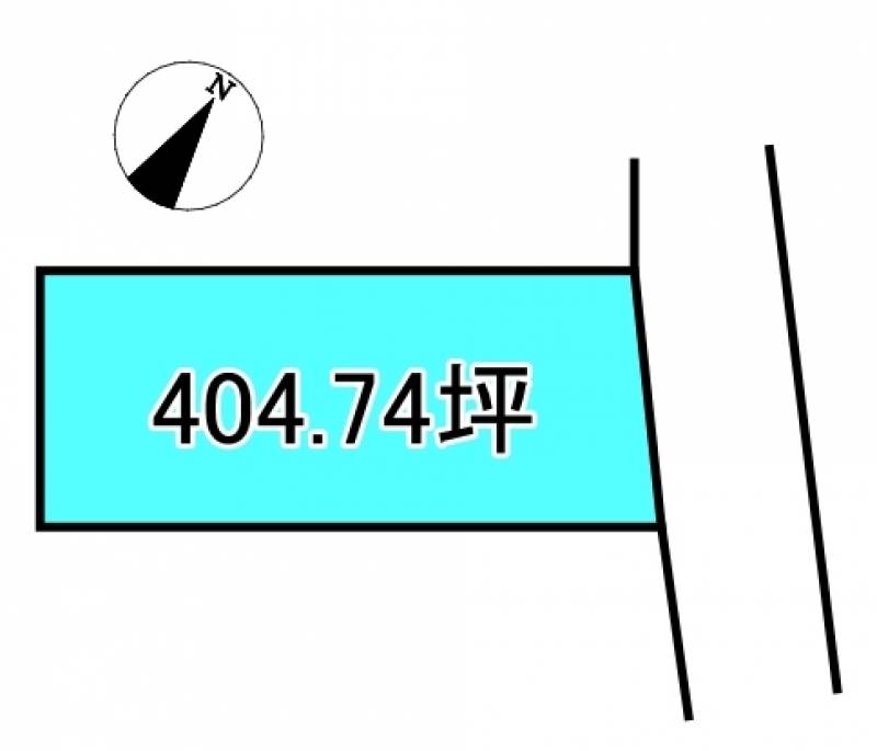 西条市小松町新屋敷  の区画図