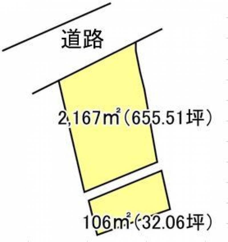 西条市喜多川  の区画図