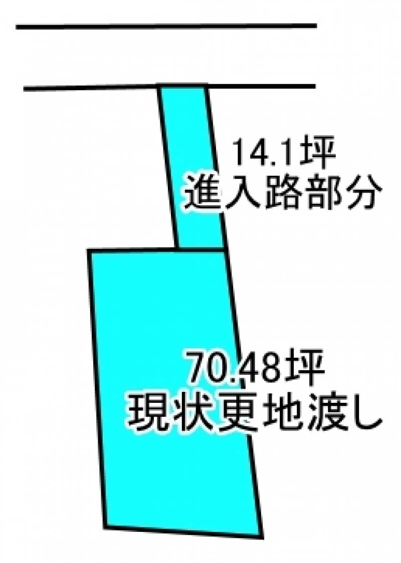 西条市氷見丙  の区画図