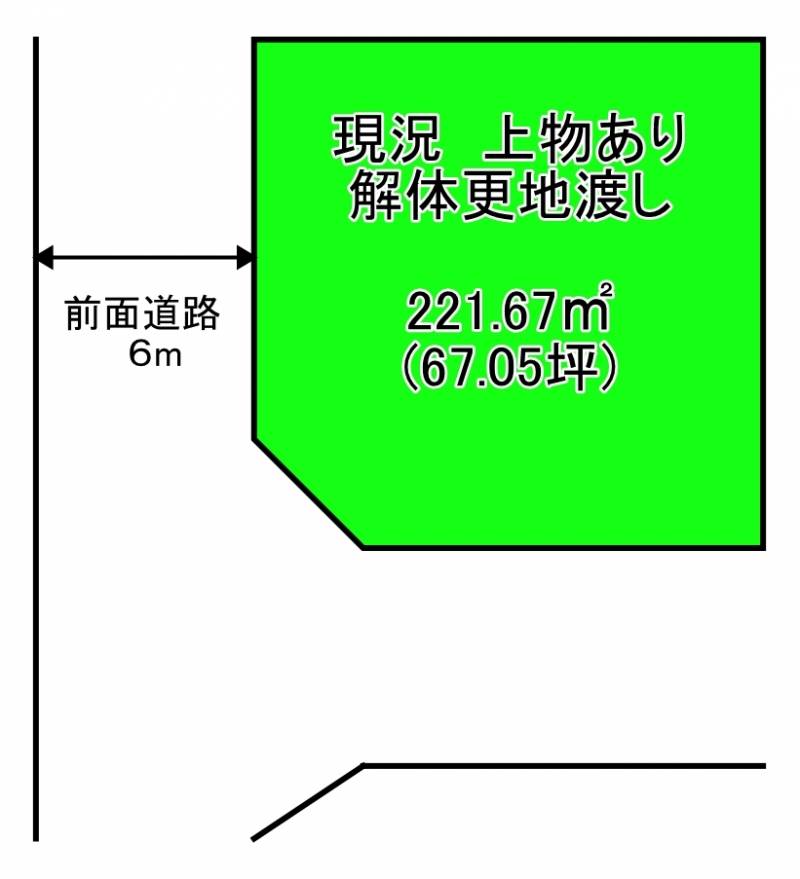 西条市飯岡  の区画図