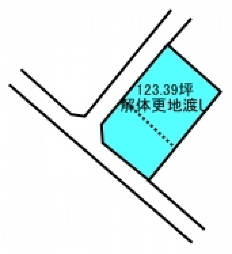 西条市北条  の区画図