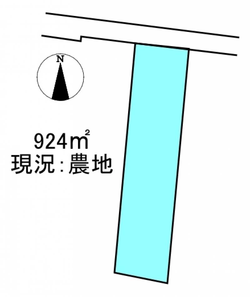 西条市玉津  の区画図