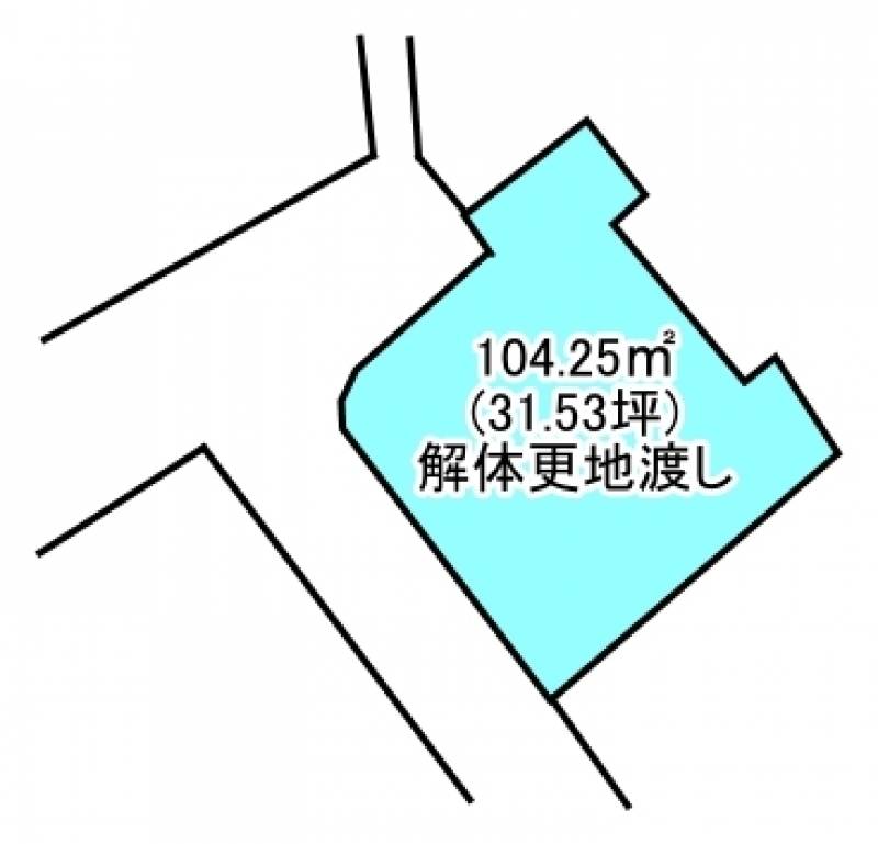 西条市壬生川  の区画図