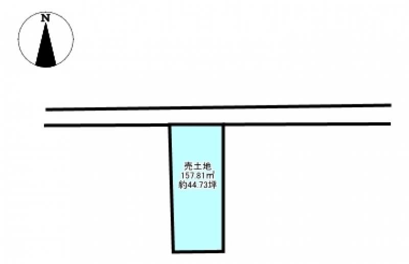 西条市小松町新屋敷  の区画図