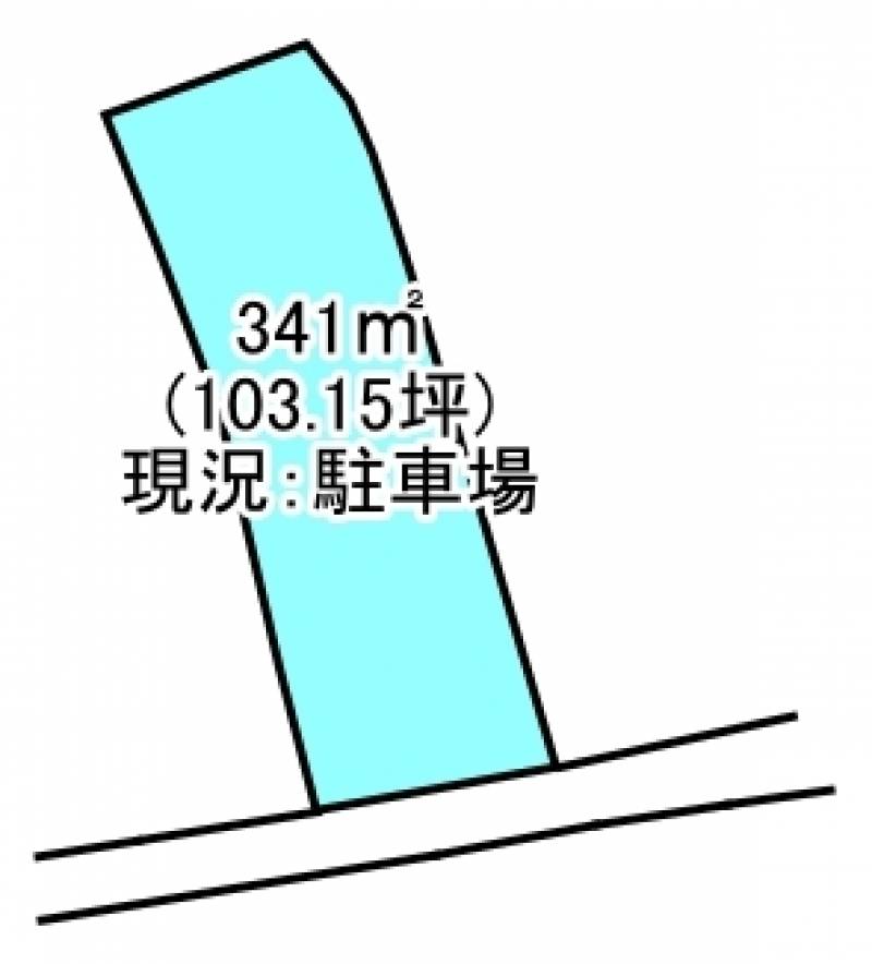 西条市朔日市  の区画図