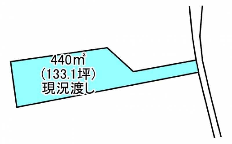 西条市下島山甲  の区画図