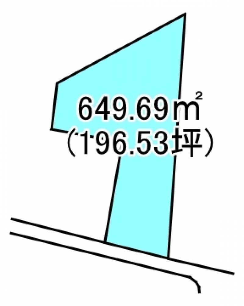 西条市洲之内甲  の区画図