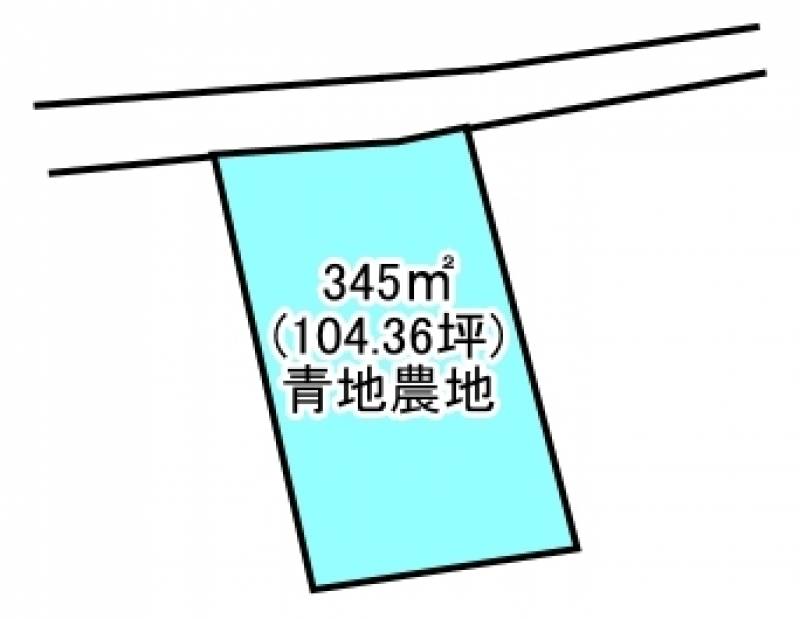 西条市丹原町来見  の区画図