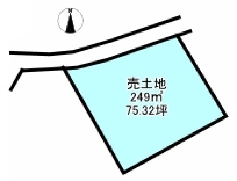 西条市大町  の区画図