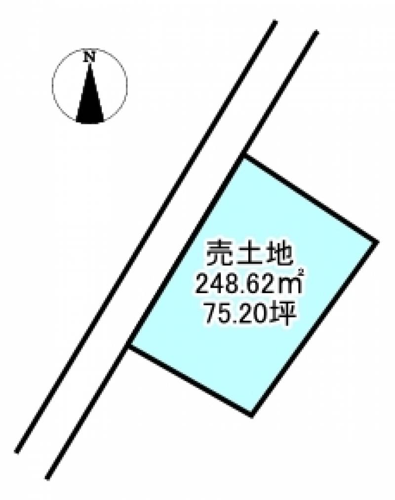 西条市大町  の区画図