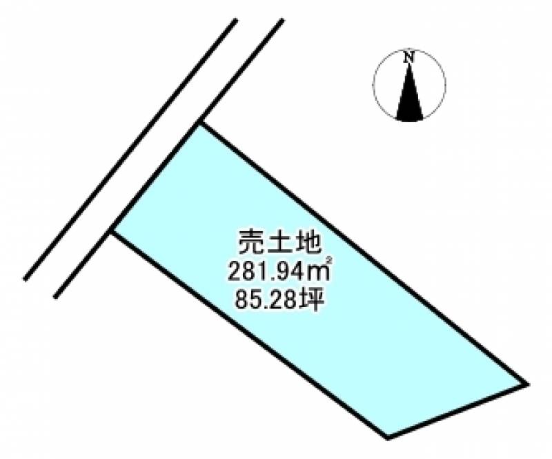 西条市氷見乙  の区画図