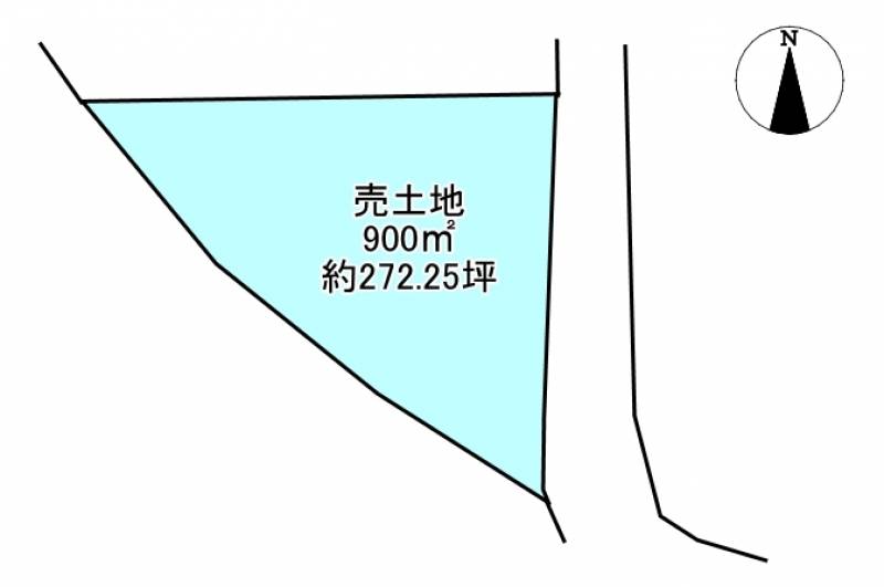 西条市古川甲  の区画図