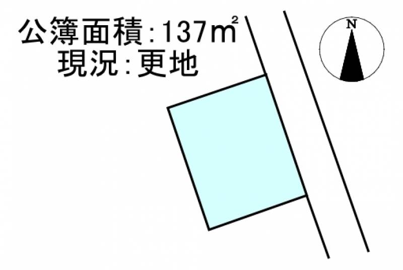 西条市喜多川  の区画図