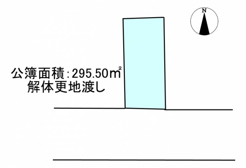 西条市小松町新屋敷  の区画図