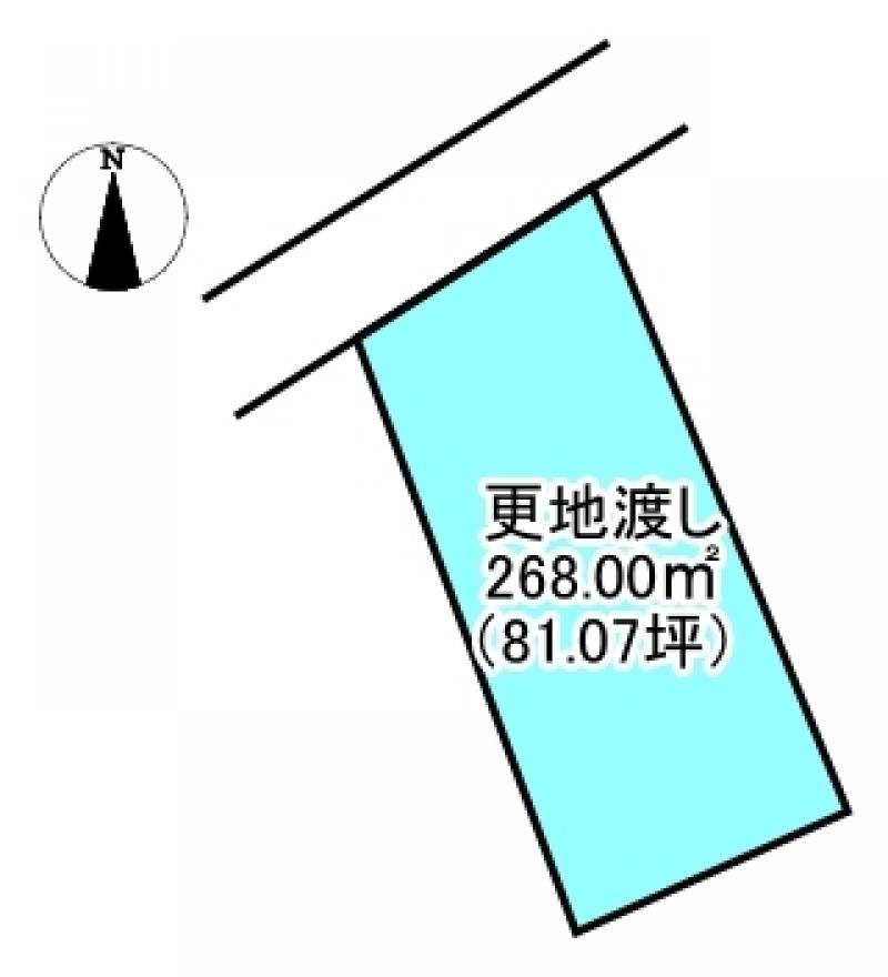 西条市喜多川  の区画図