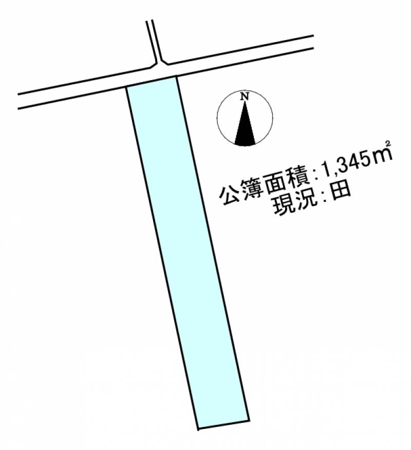 西条市禎瑞  の区画図