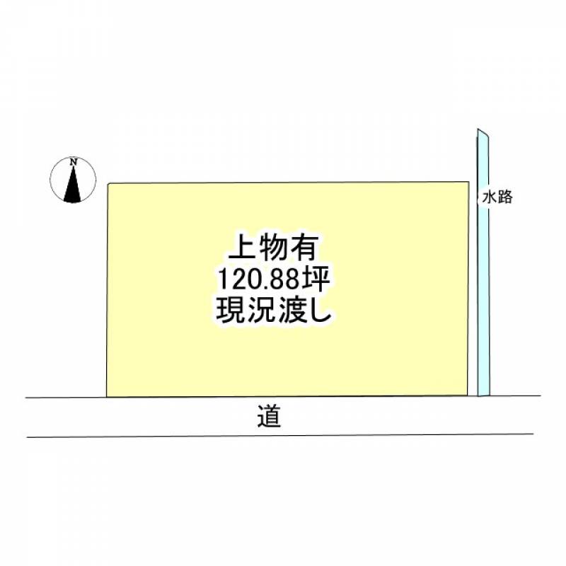 西条市小松町新屋敷  の区画図