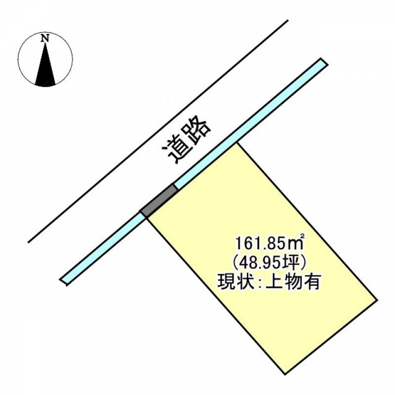 西条市喜多台  の区画図