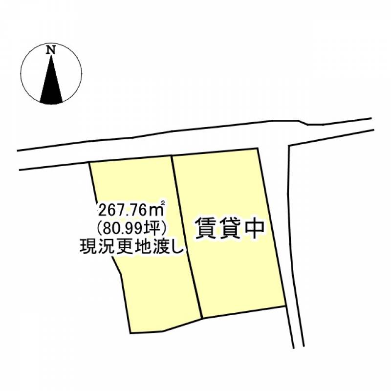 西条市大町  の区画図