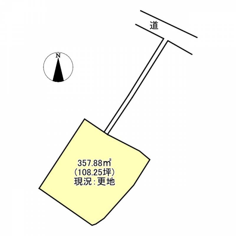 西条市氷見乙  の区画図