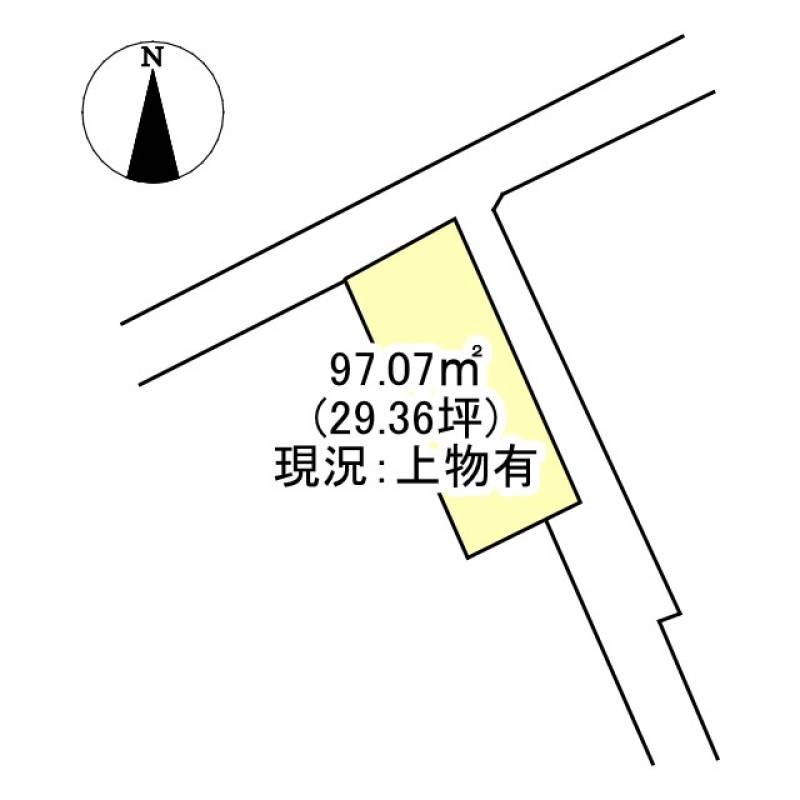 西条市大町  の区画図