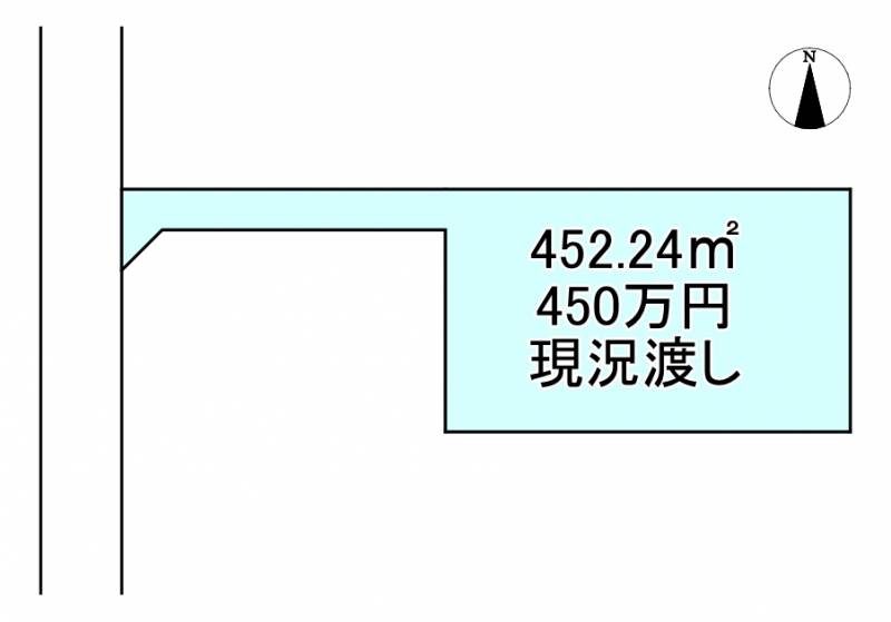 西条市小松町南川  の区画図