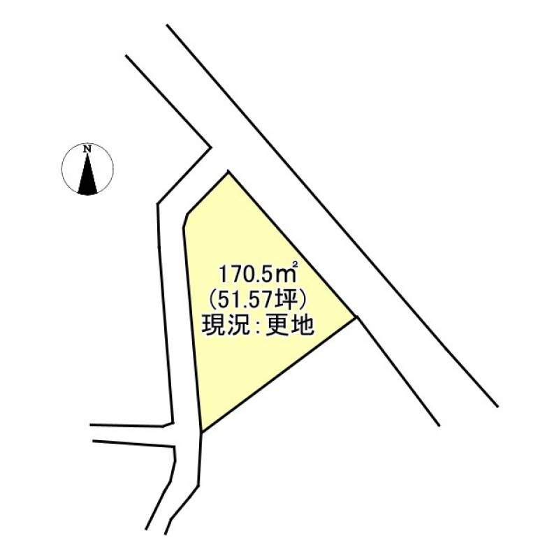 西条市氷見丙  の区画図