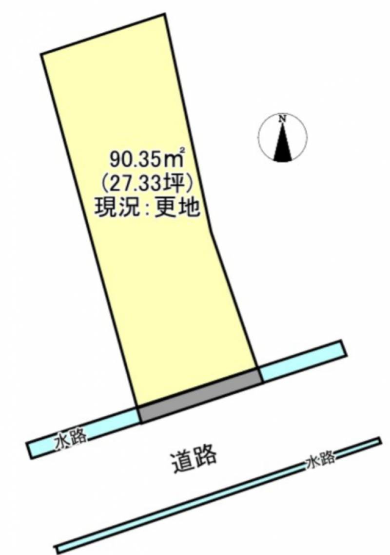 西条市大町  の区画図