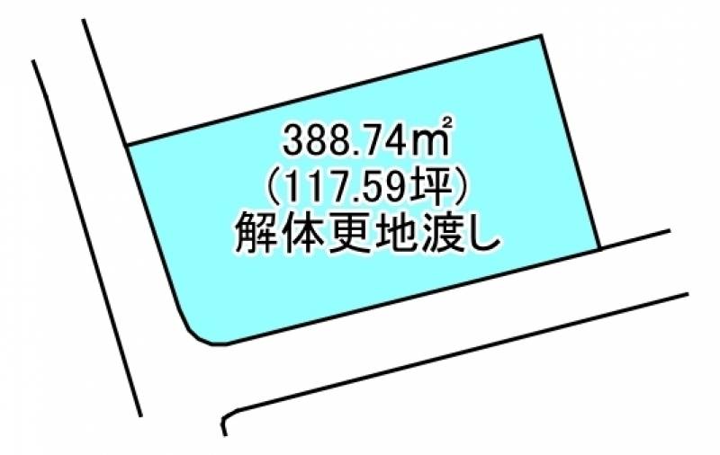 西条市明屋敷  の区画図