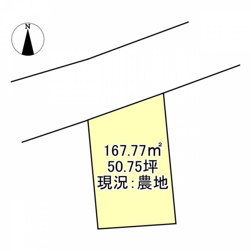 西条市大町  の区画図