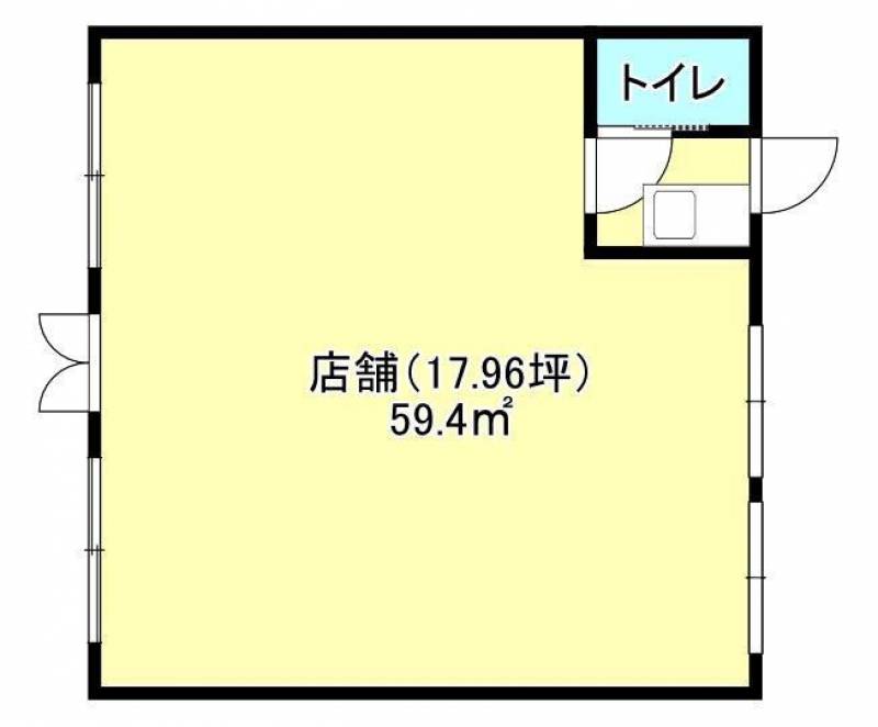 星原町15-47テナント 1階-南の間取り画像