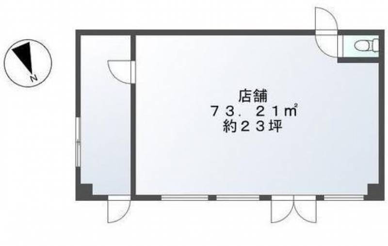 河内町貸店舗 1の間取り画像