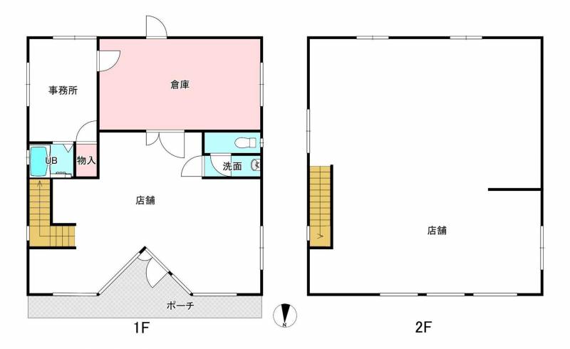 一宮町2-2-46　店舗 1の間取り画像