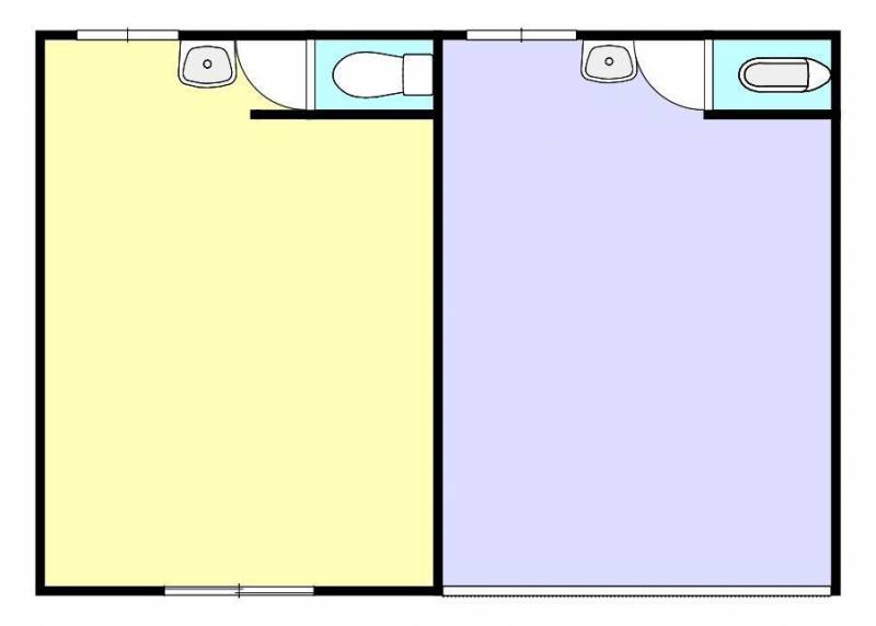 喜多川233-7テナント 東の間取り画像