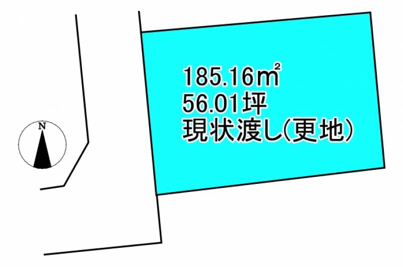 伊予郡松前町北川原 の区画図