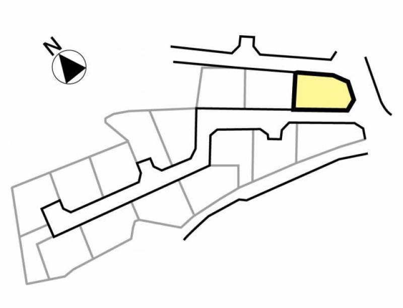 伊予郡砥部町高尾田 砥部町高尾田（大学前）8号地の区画図