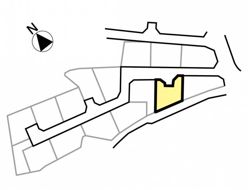 伊予郡砥部町高尾田 砥部町高尾田（大学前）2号地の区画図