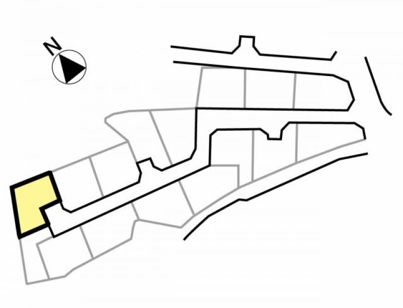 伊予郡砥部町高尾田 砥部町高尾田（大学前）13号地の区画図