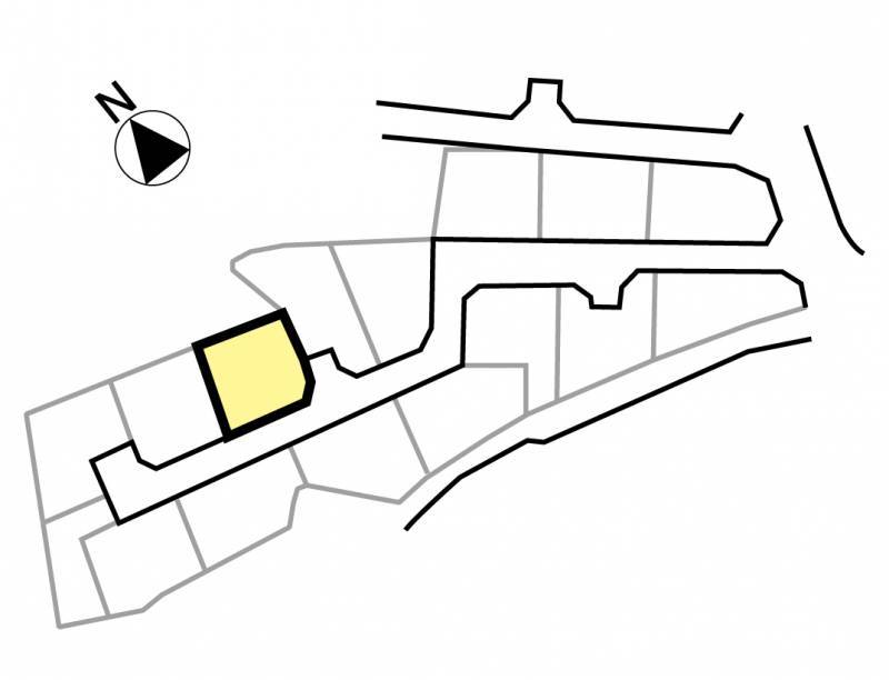 伊予郡砥部町高尾田 砥部町高尾田（大学前）15号地の区画図