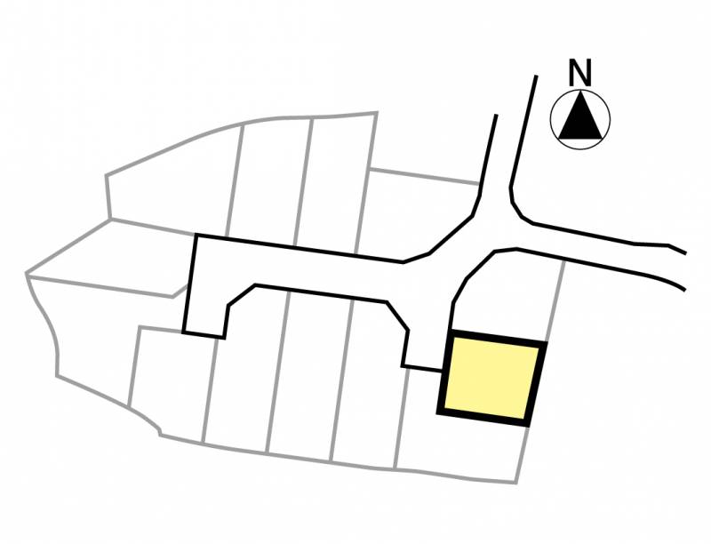 伊予郡砥部町高尾田 2号地の区画図