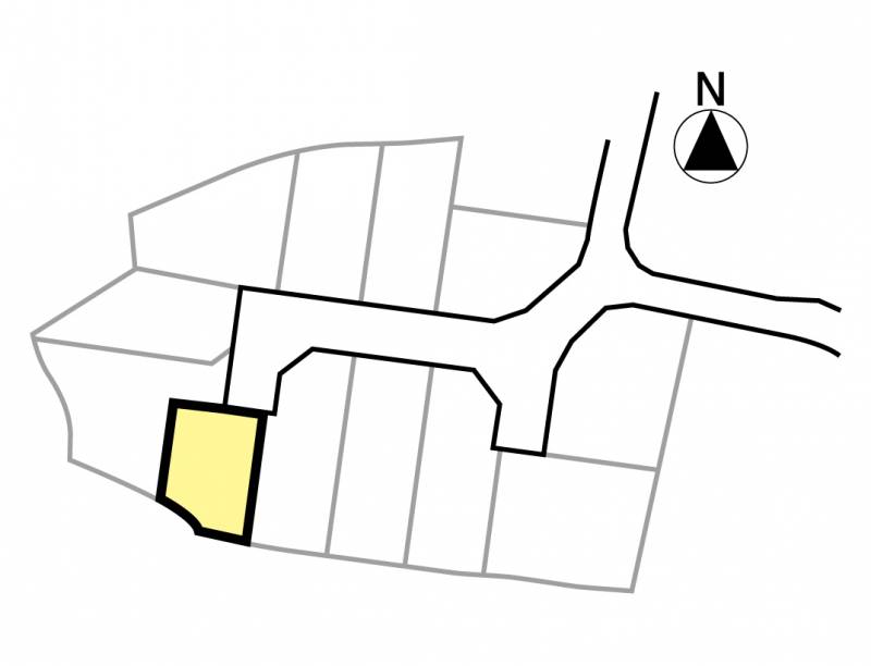 伊予郡砥部町高尾田 7号地の区画図